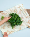 Bee's Wrap - Large Wrap - Honeycomb Print