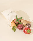 Wooden Vegetables Playset