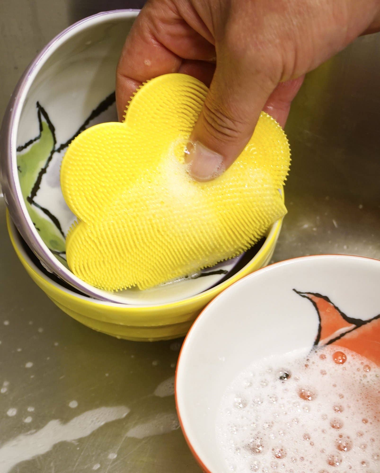 Silicone Soft Scrub - Yellow