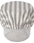 Ticking Stripe Mini Bowl Cover Set of 3