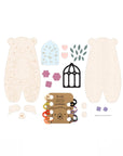 Bloombear Felt Doll Kit