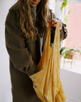 Ethical Global - Shopping/Tote Bag Re-Purposed Sari, Eco-Friendly