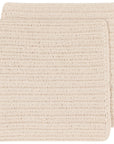 Homespun Natural Crocheted Dishcloths Set of 2