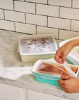 Reusable Silicone Stretch Baking Lids - Set of 3