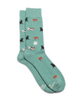 Socks that Save Cats (Teal Cats)