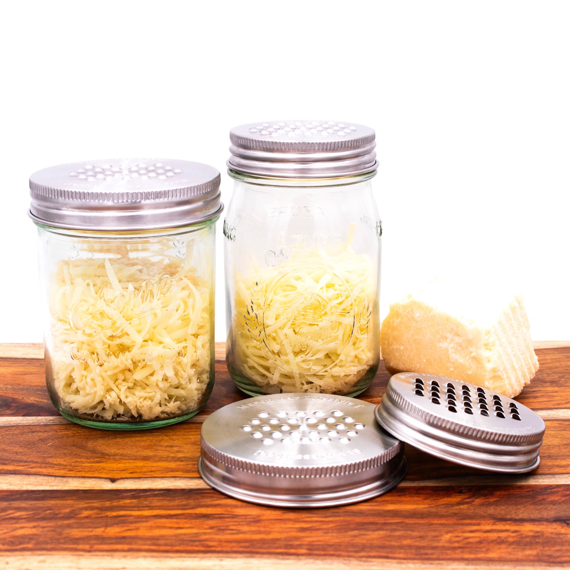 Grater / Shredder Lid for Mason Jars