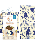 Bee's Wrap - Lunch Pack - Bees & Bears Print