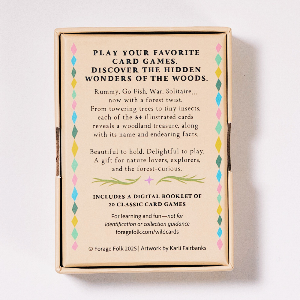 Woodland Treasures Nature Playing Card Deck