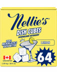 Dish Cubes - Lemon - Plastic Free Dishwasher Tabs - 64 Load