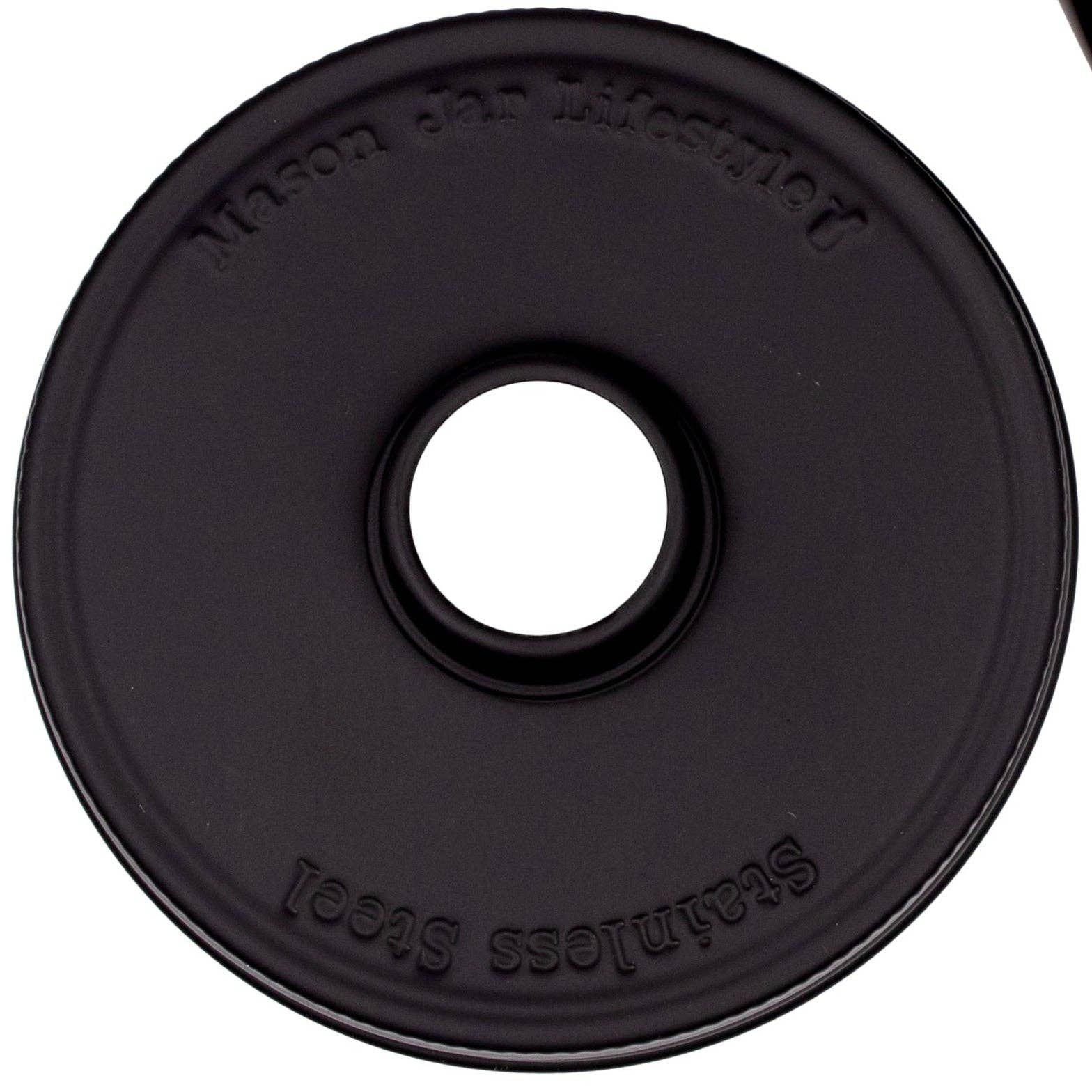 Mason Jar Lifestyle - Matte Black Soap Pump Lid Kit for Mason Jars