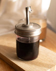 Mason Jar - Self closing pour spout