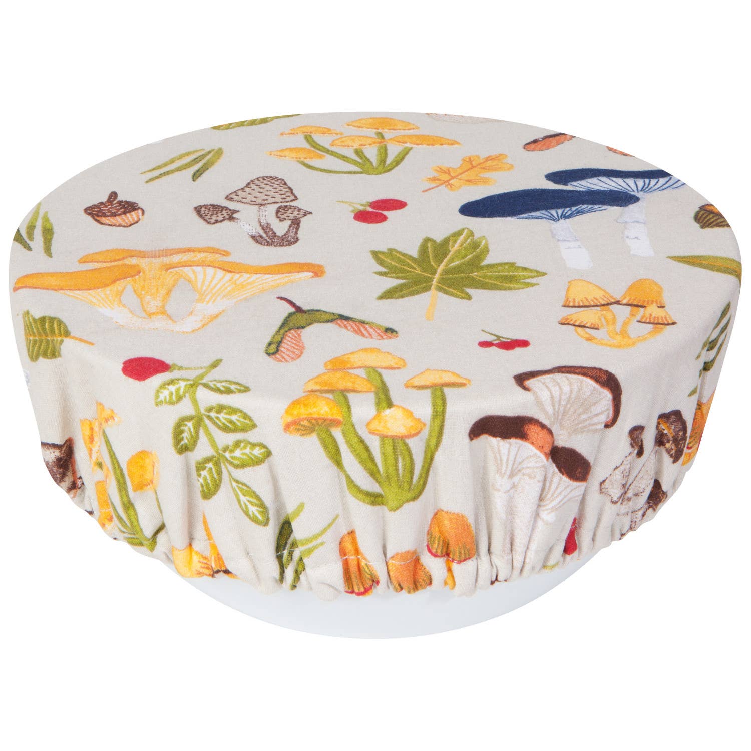 Field Mushrooms Bowl Covers Set of 2 - Thumbnail 2