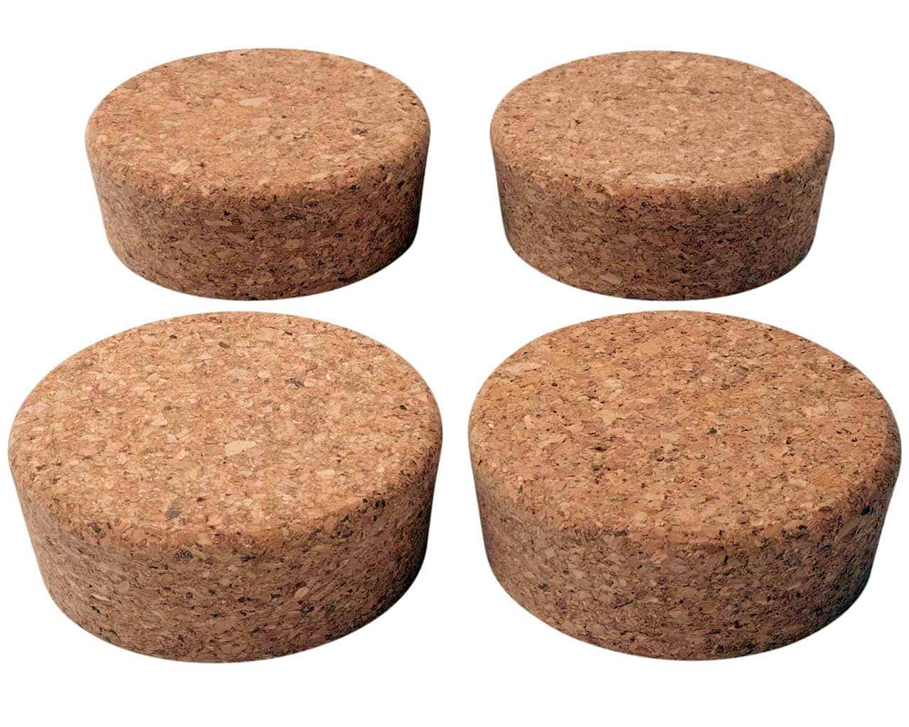 Mason Jar Lifestyle - Cork Lid / Stopper for Mason Jars 4 Pack