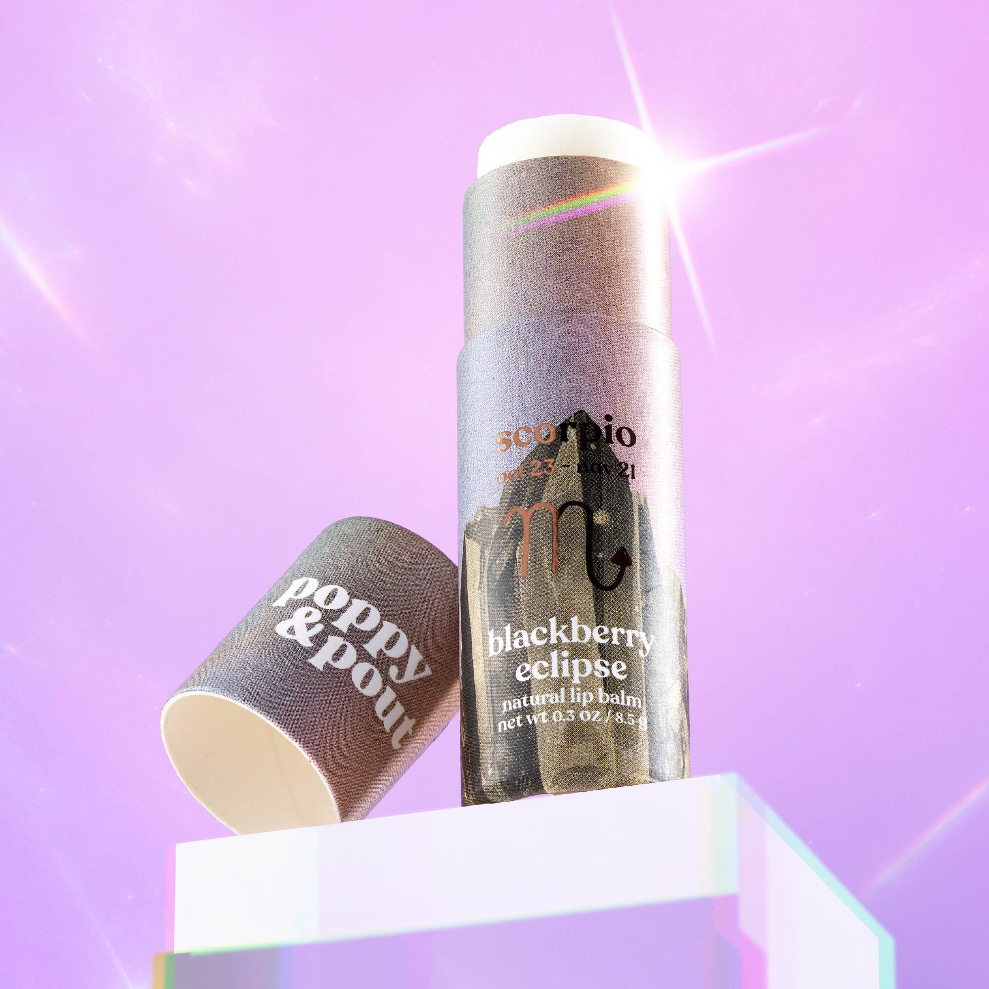 Lip Balm, Zodiac, Scorpio Blackberry Eclipse