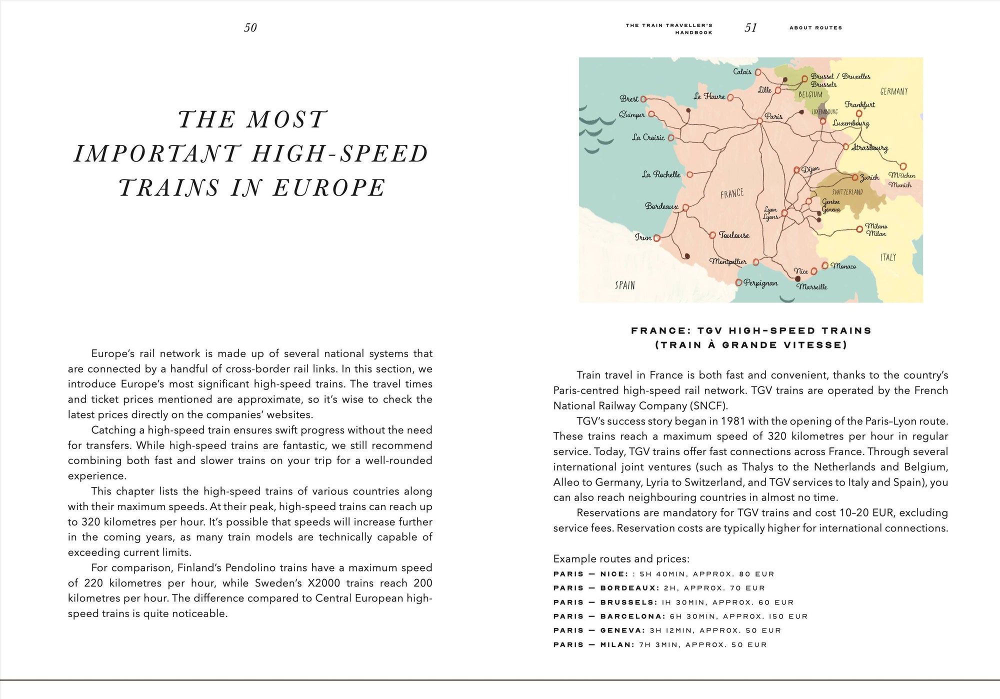 The Train Traveller’s Handbook – A Guide to Europe’s Tracks