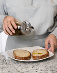Jarware Glass Mason Jar and Oil Cruet Lid