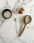 Quail Baking Pick, Handmade Ceramic Cake Tester