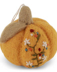 Pumpkin w/Embroidery - Yellow