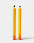Pencil Taper Candles – HB Yellow (2 pack)