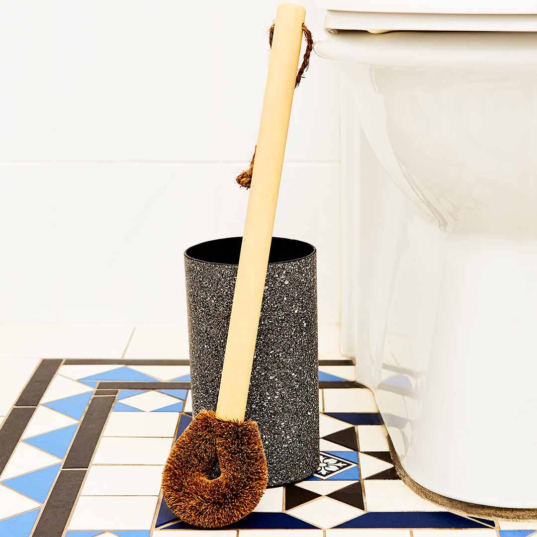 Natural Toilet Brush &amp; Holders - 100% Plastic Free