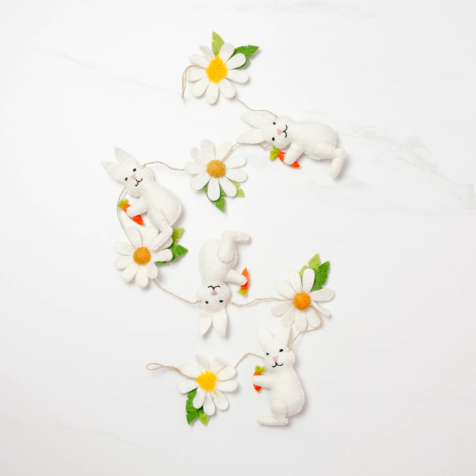 Garland - Easter Decor - Bunny and Daisy Chain