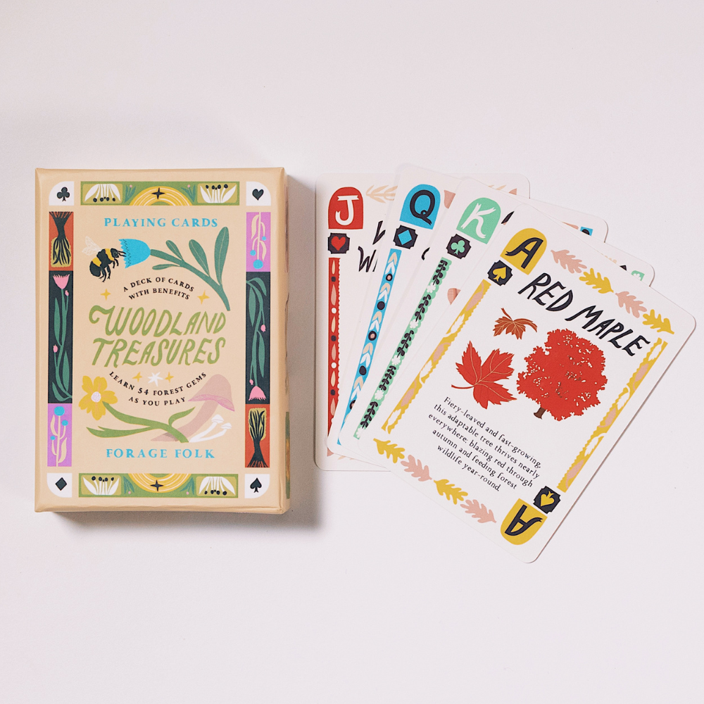 Woodland Treasures Nature Playing Card Deck
