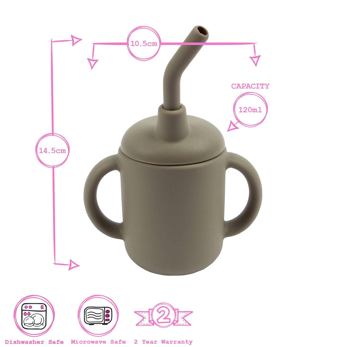Silicone Baby Sippy Cup