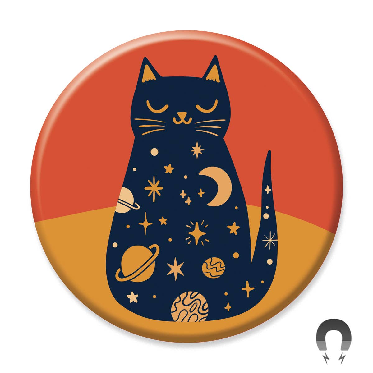 Cosmic Kitty Big Magnet