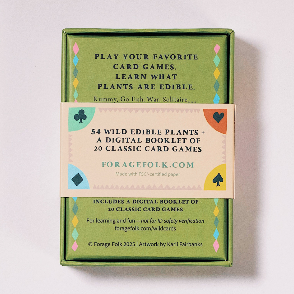 Forest Feast Foraging Playing Card Deck