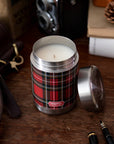 Plaid Vintage Canteen Candle - Around the Fire