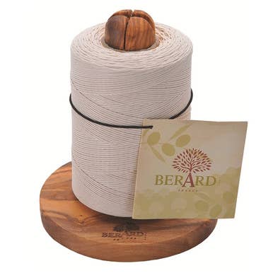 The French Farm - Berard Olive Wood Twine Holder with Twine