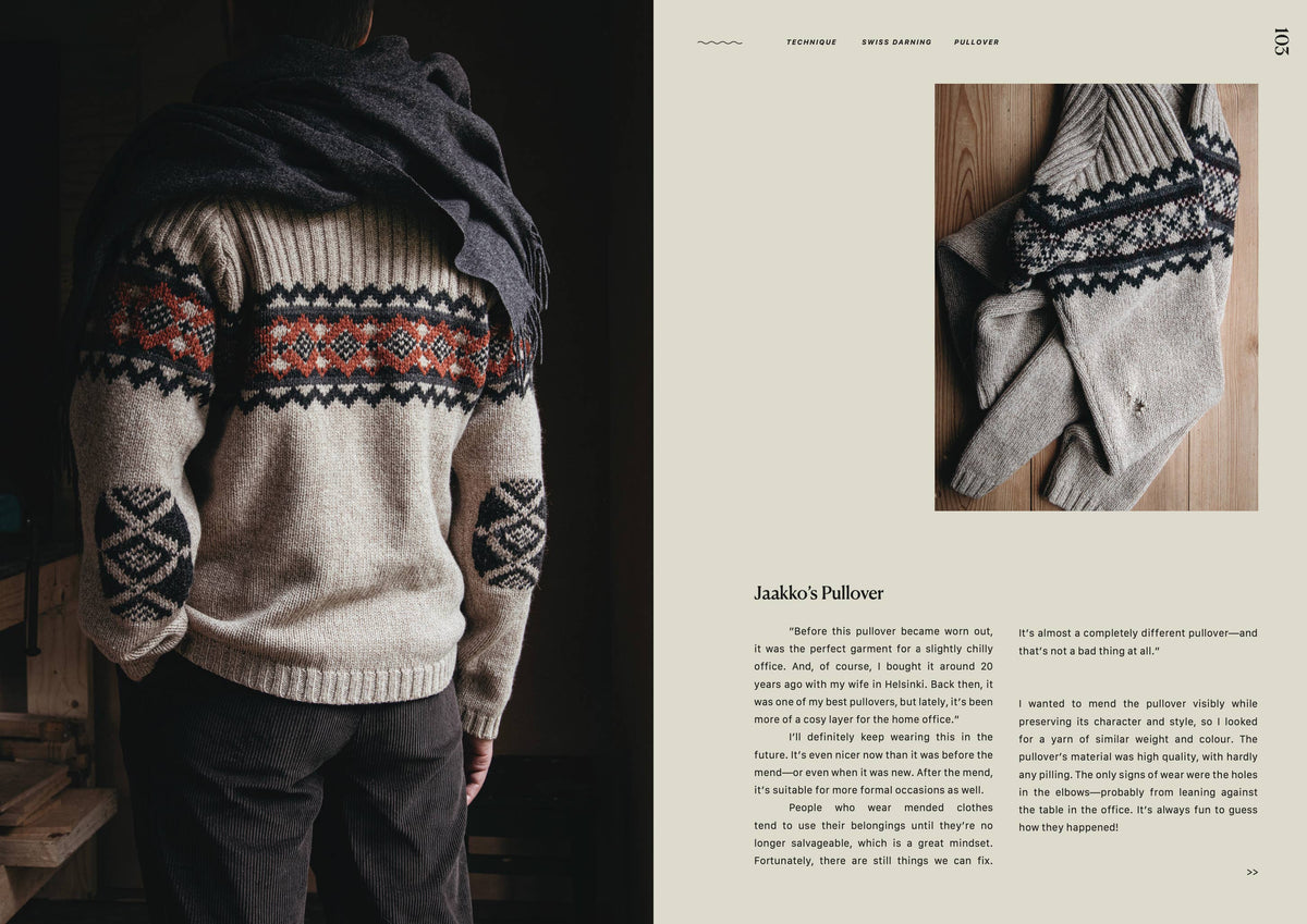 The Art of Knitwear Repair