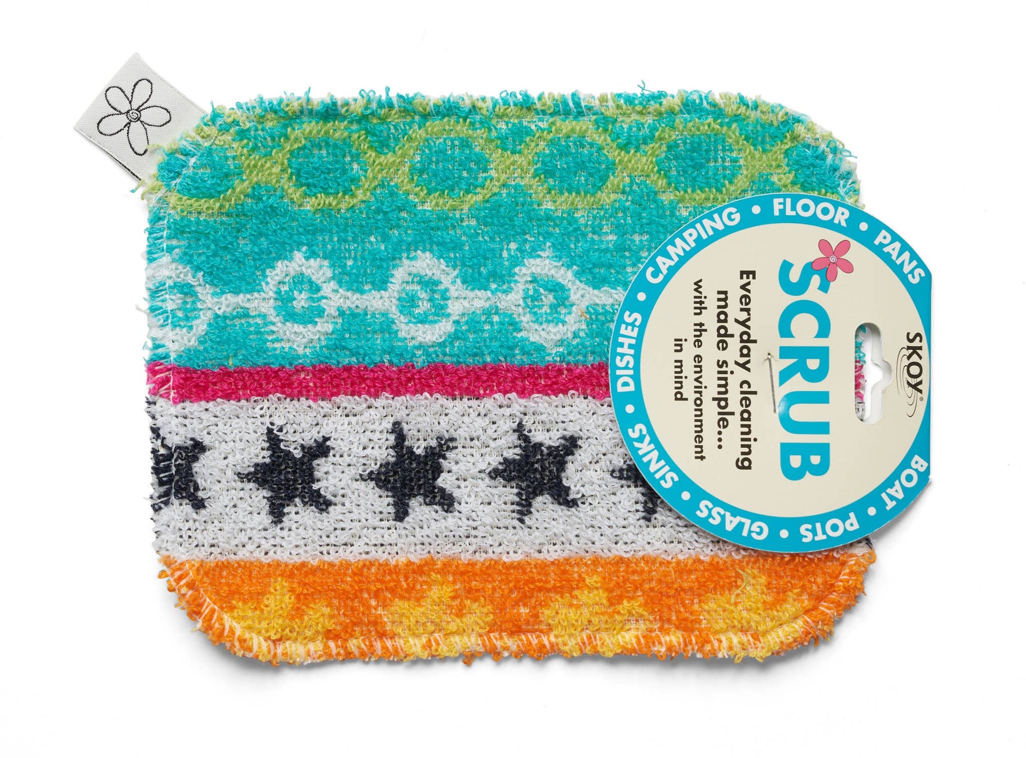 Skoy Scrub - Color Assorted Design - 1 piece