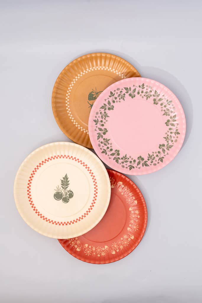 Dessert Plate Set, Garden