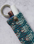 On the Go Lip Balm Holder Keychain