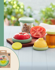Food Huggers - Sage Green Food Huggers - Set of 5