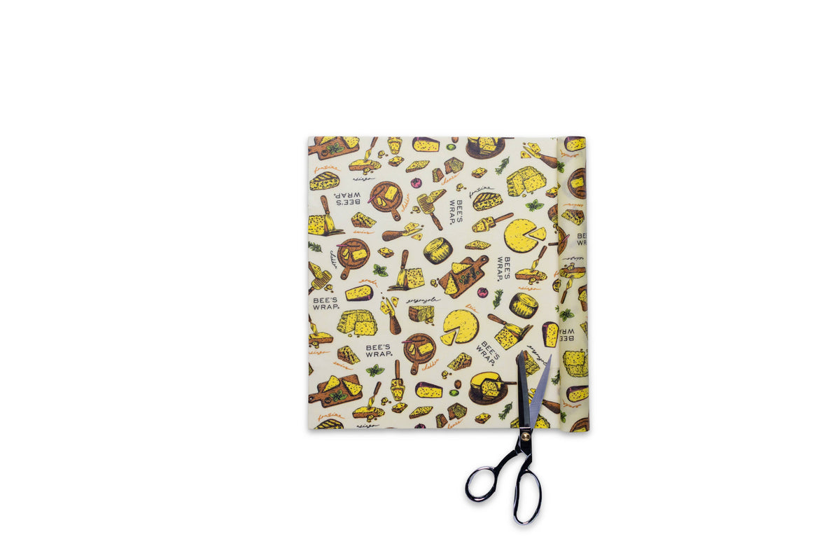 Bees Wrap Reusable Beeswax Food Wrap Roll -Wheels 'n' Wedges