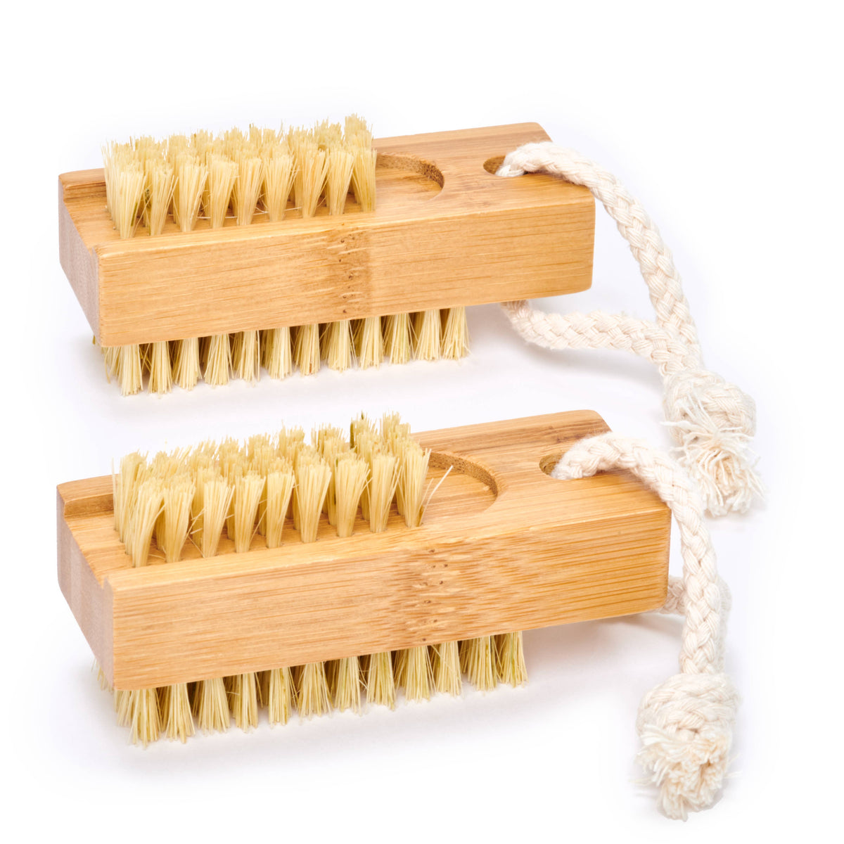 Wood Nail Brush (Plastic Free, Vegan, Unbranded, Unpackaged)