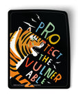 Badge Bomb - Protect The Vulnerable Sticker