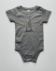 New Hampshire Baby Bodysuit - Wildflower