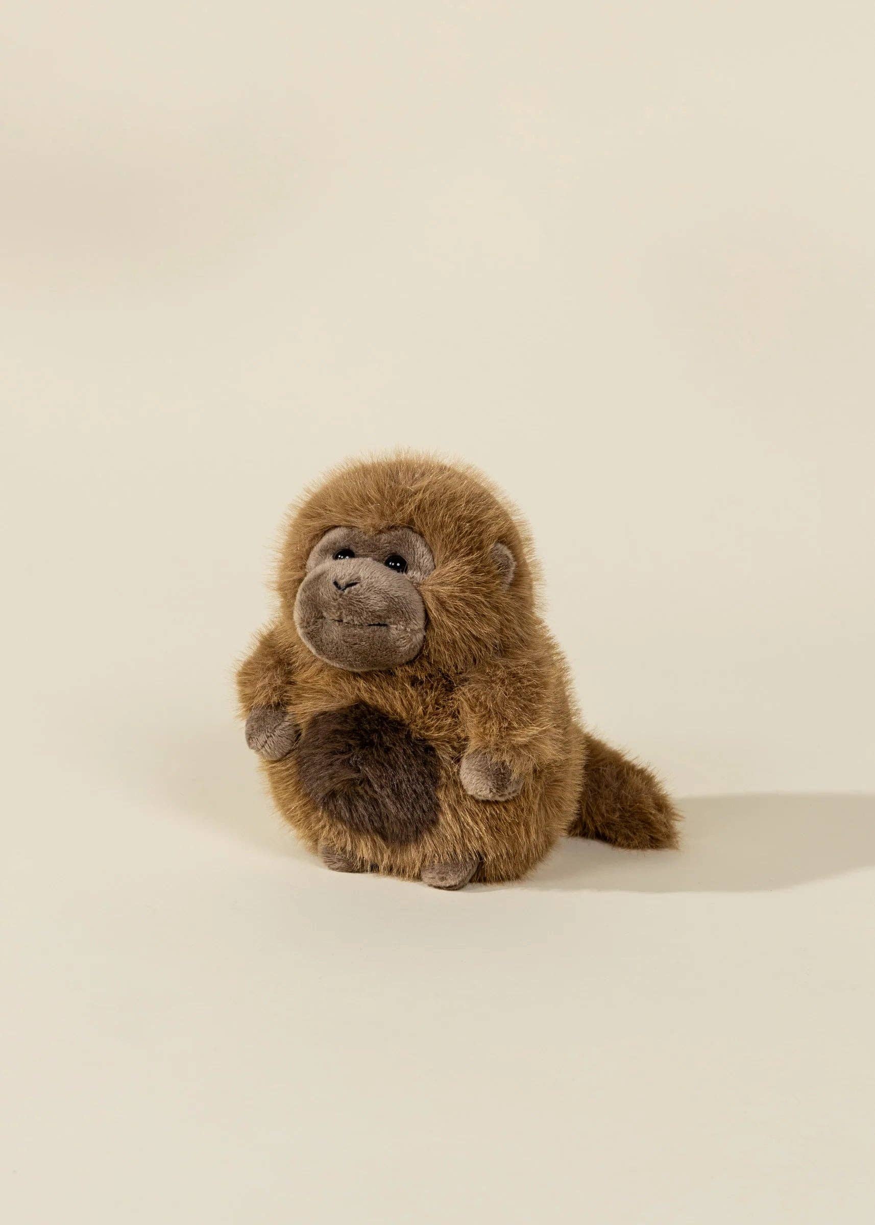 Mini Gift Plush Toy - Brown Monkey