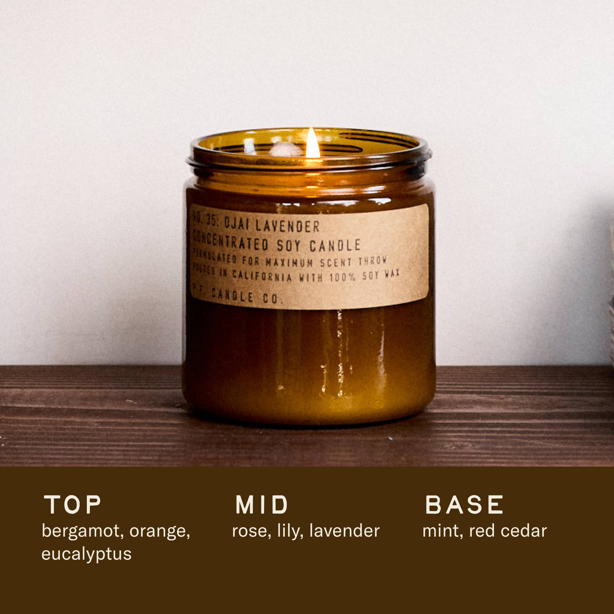 Ojai Lavender - Large Concentrated Candle