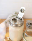 Zefiro - Pourable Jar Lid - Regular Mouth - Stainless Steel
