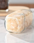 Fox Run Square Glass Milk Bottle, Leaf-Proof 16.9 oz
