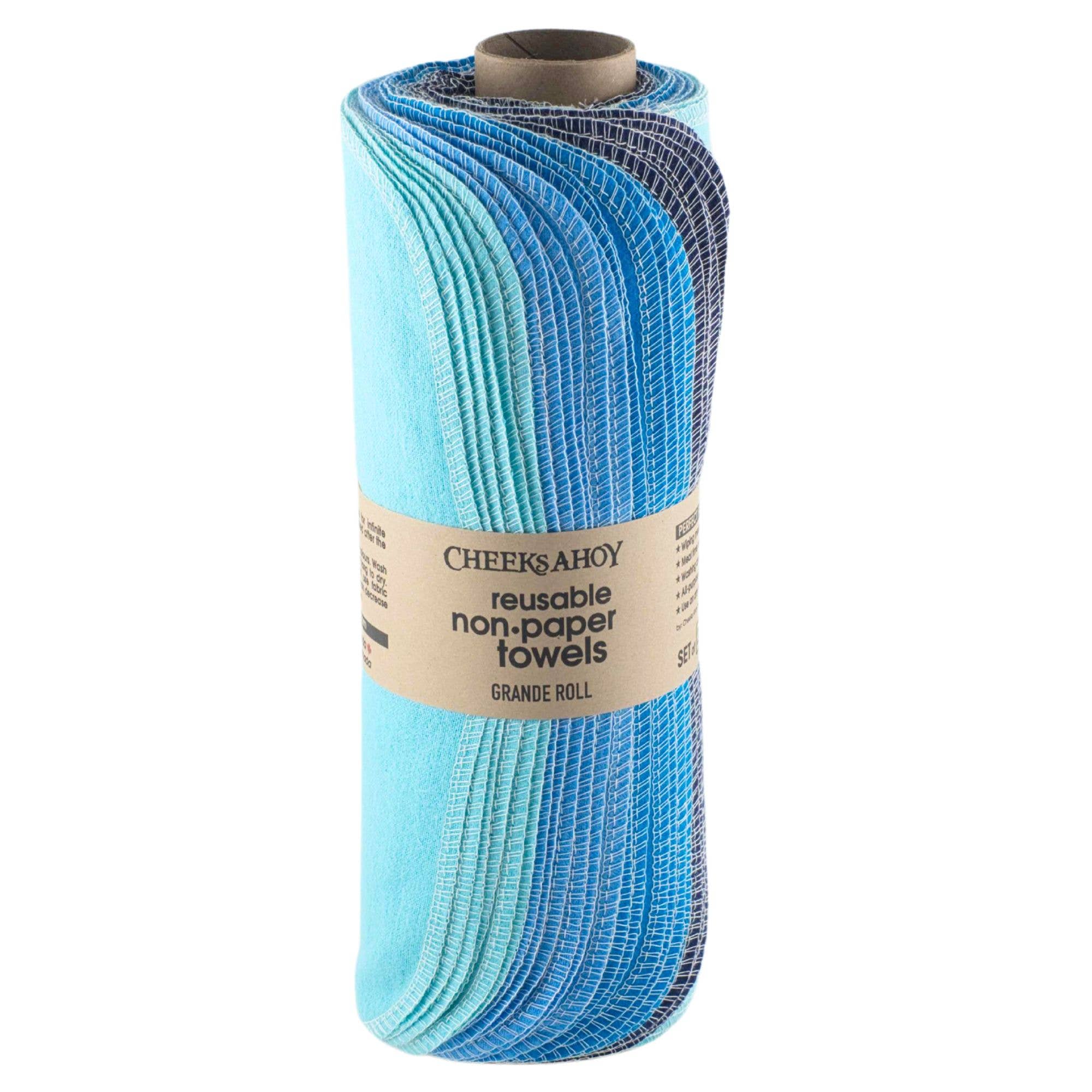 Cheeks Ahoy - Pre-Rolled Reusable Non-Paper Towels