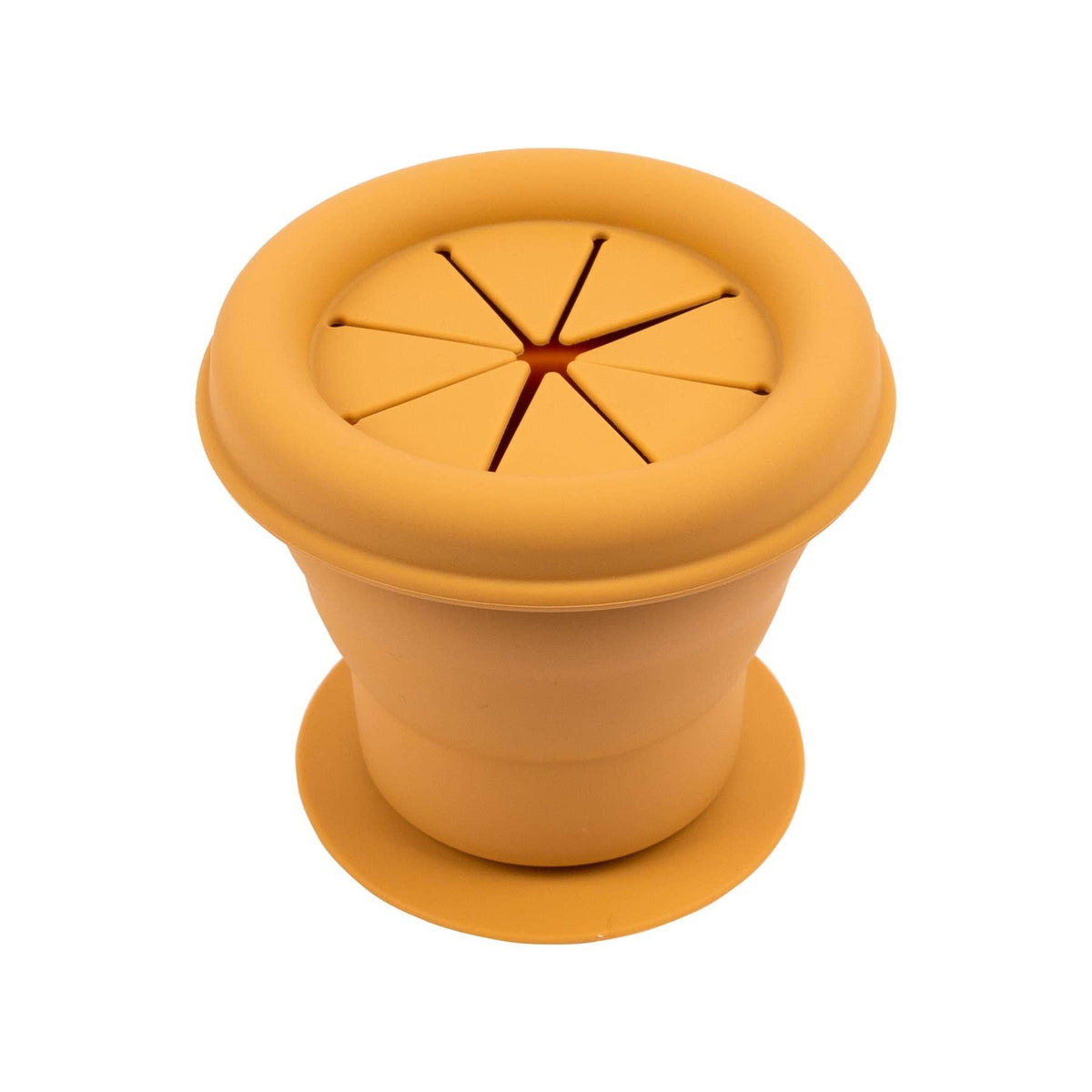 Silicone Baby Suction Snack Pot with Lid