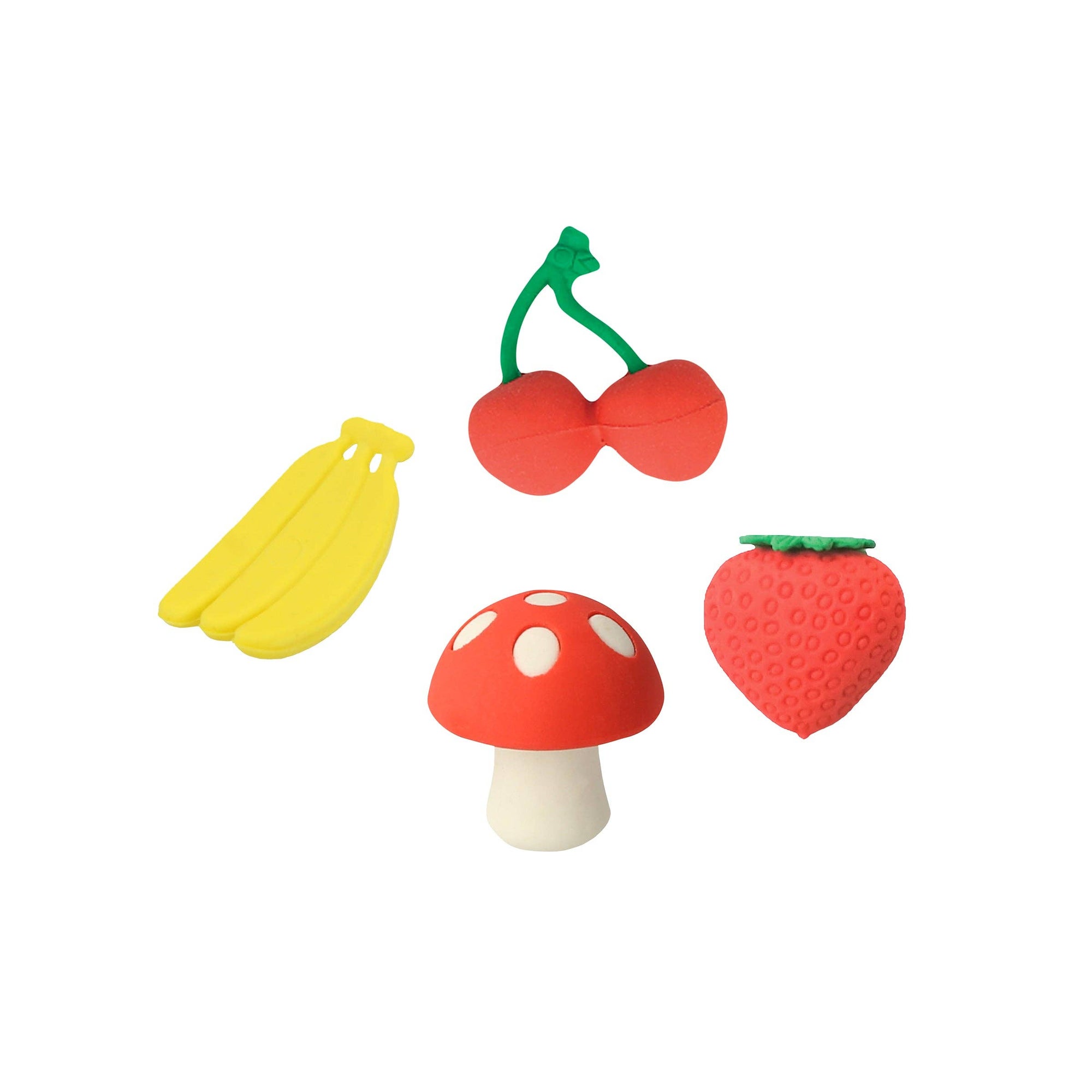 Meri Meri - Fruit Basket Kids Valentine's Cards &amp; Erasers Set