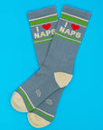 I ❤️ Naps Gym Crew Socks