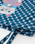 Kusuguru "Honey Bean Princes" Jacquard Tote Premium Chenille