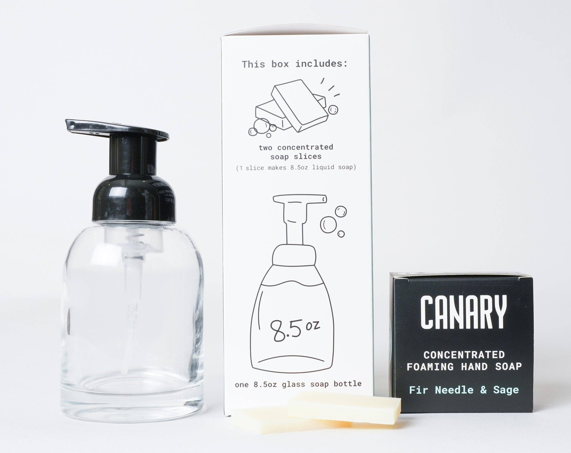 Hand Soap Starter Kit - Bottle &amp; Soap